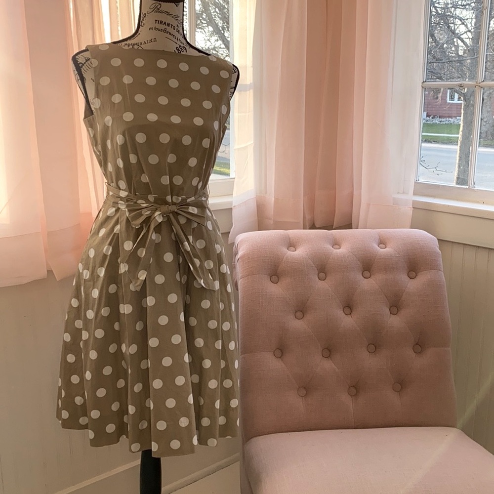 L.L. Bean fit and flare dress